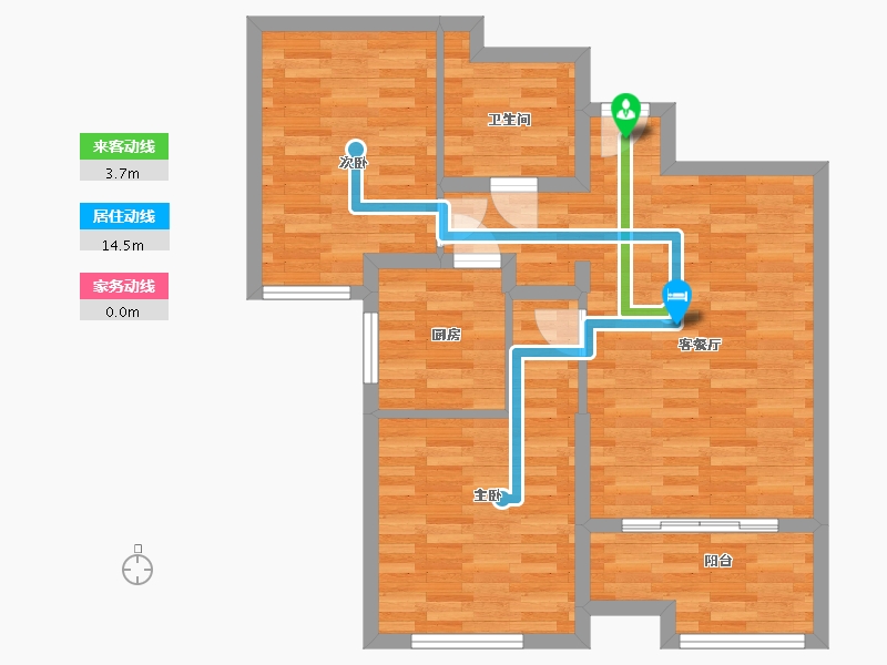 河北省-衡水市-当代悦城-72.34-户型库-动静线