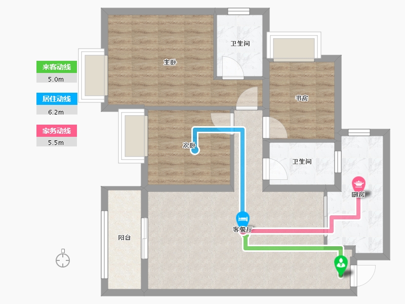 广东省-惠州市-皇龙湾-78.93-户型库-动静线