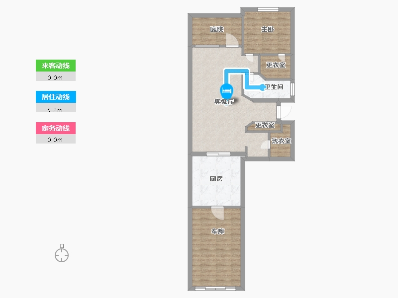 Florida-Orange-Northbridge at Millenia Lake-73.94-户型库-动静线