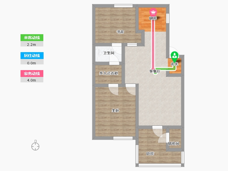 Florida-Leon-Meridian Place Apartments-67.14-户型库-动静线