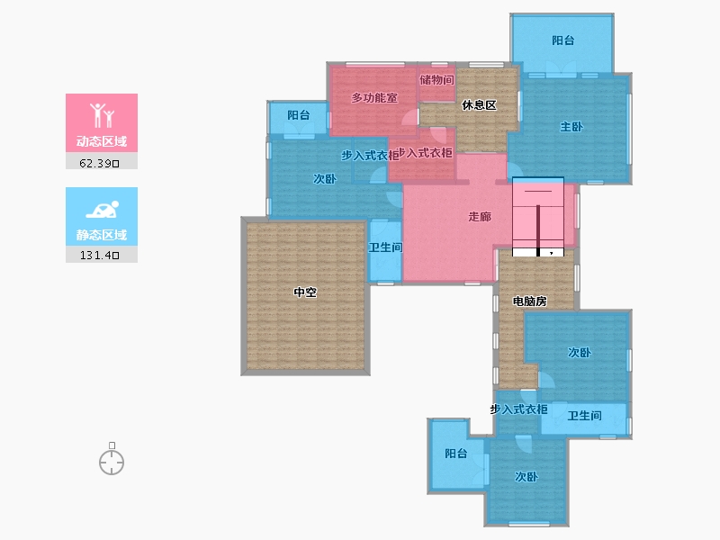 四川省-成都市-红牌楼-245.99-户型库-动静分区