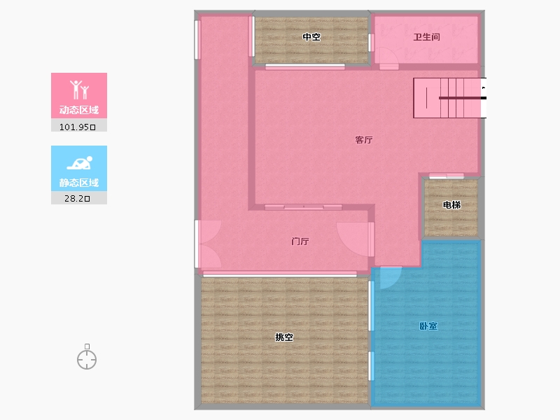 湖南省-长沙市-长沙院子-169.60-户型库-动静分区