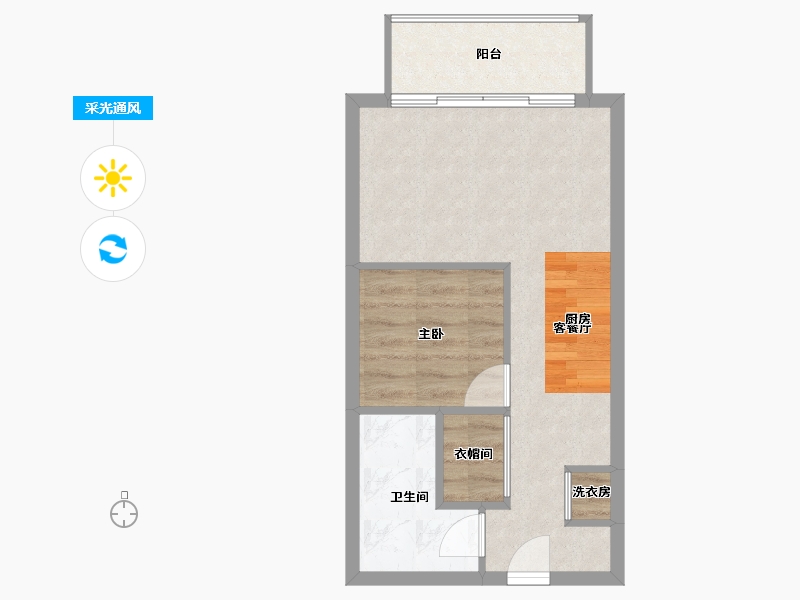 Florida-Lake-Lofts at South Lake-44.07-户型库-采光通风