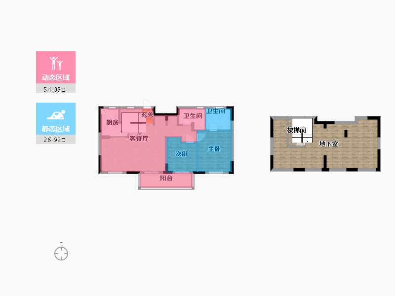 上海-上海市-光明墅-114.28-户型库-动静分区