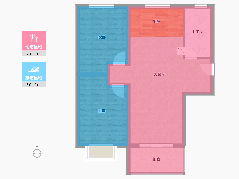 山西省-忻州市-平安未来城-67.31-户型库-动静分区