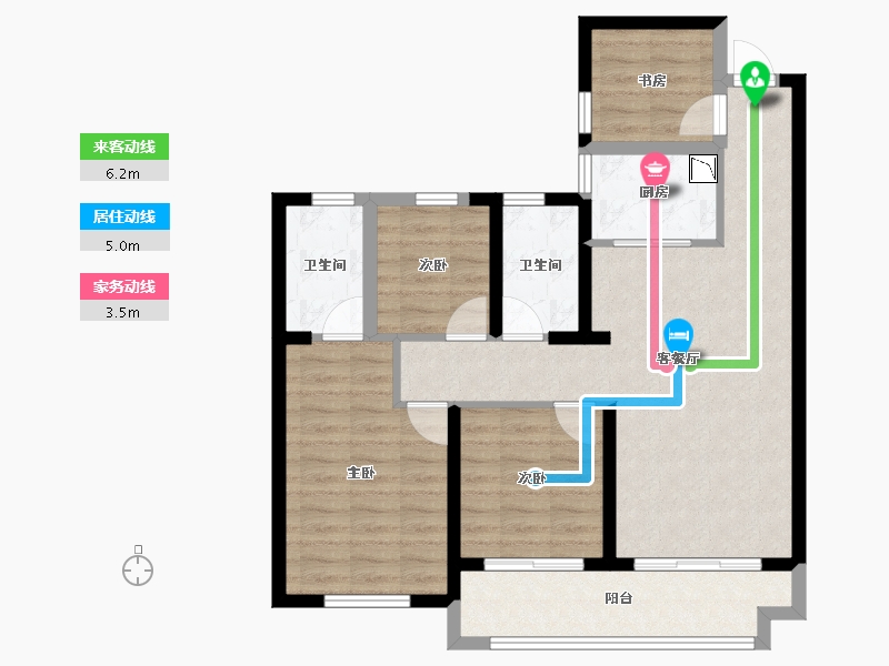 云南省-昆明市-观云海-84.39-户型库-动静线