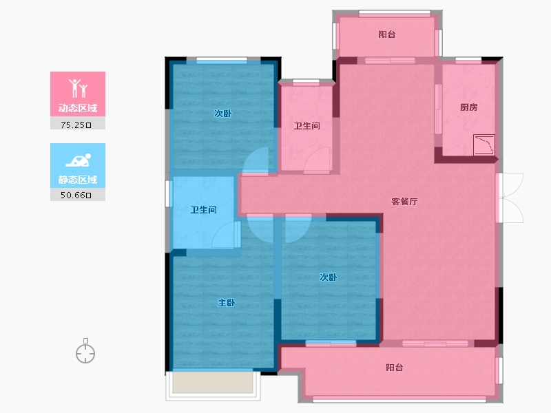 河南省-周口市-基城上院-112.01-户型库-动静分区