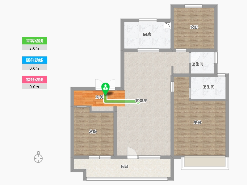 山东省-烟台市-旭辉银盛泰・辉盛岚海-103.31-户型库-动静线