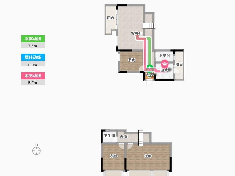 四川省-广安市-和喜・公园学府-103.19-户型库-动静线