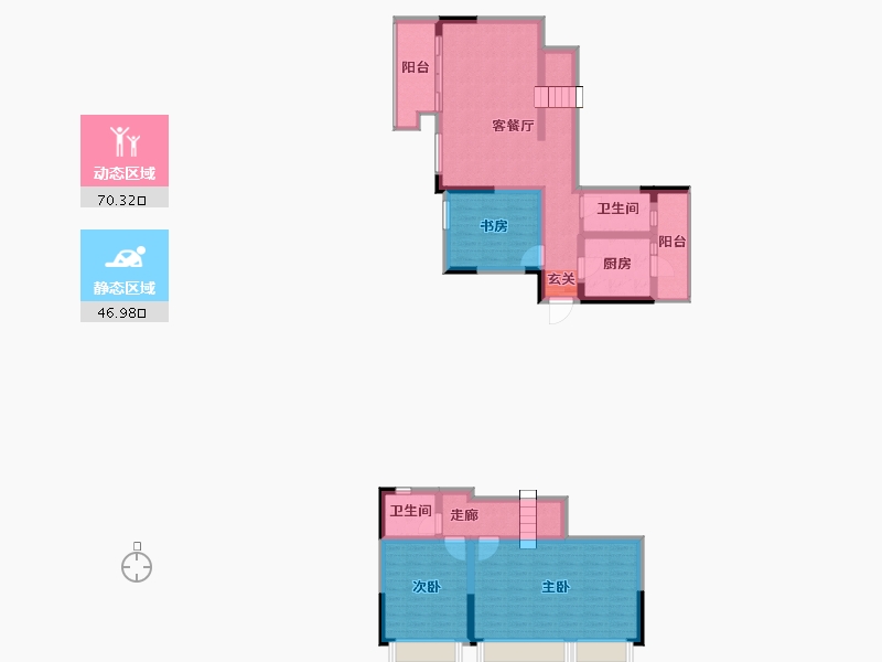 四川省-广安市-和喜・公园学府-103.19-户型库-动静分区