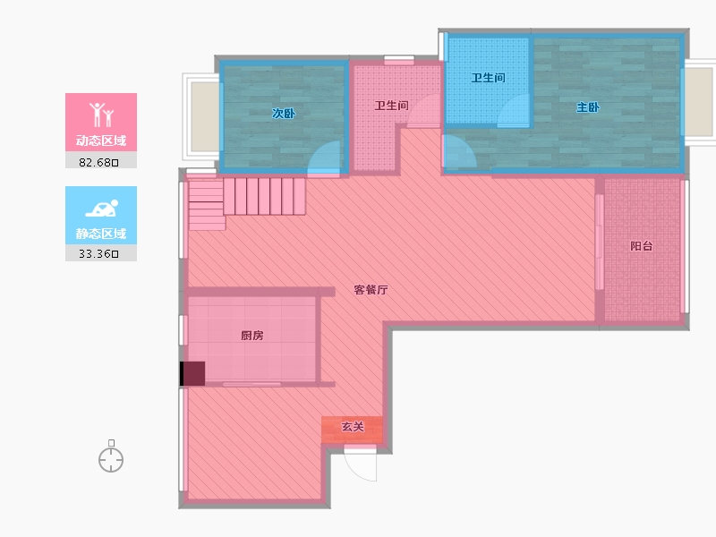 江西省-抚州市-山水人家-103.32-户型库-动静分区