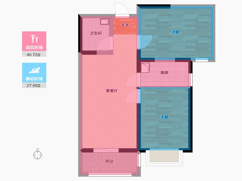 河北省-邯郸市-碧水倾城-59.23-户型库-动静分区