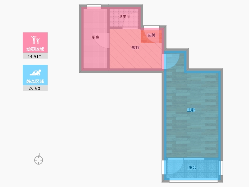 北京-北京市-安慧北里小区-30.25-户型库-动静分区