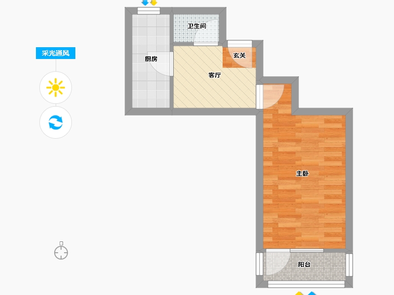 北京-北京市-安慧北里小区-30.25-户型库-采光通风