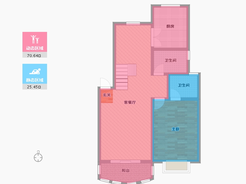 河南省-周口市-福临门-85.13-户型库-动静分区