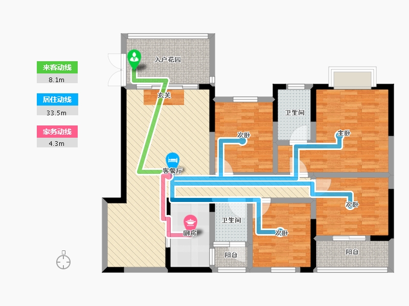 贵州省-安顺市-银城-104.02-户型库-动静线