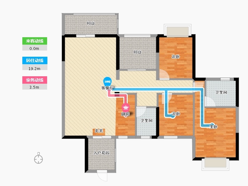 广西壮族自治区-南宁市-贵源城市新都-116.01-户型库-动静线