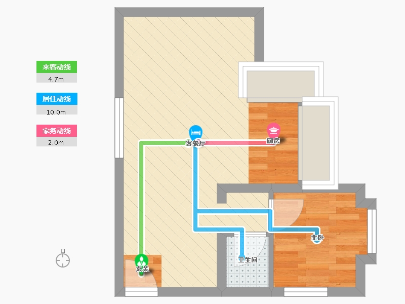 河北省-保定市-化工二厂宿舍-34.00-户型库-动静线