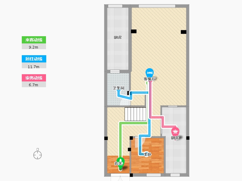 四川省-成都市-恒大金碧天下-82.27-户型库-动静线