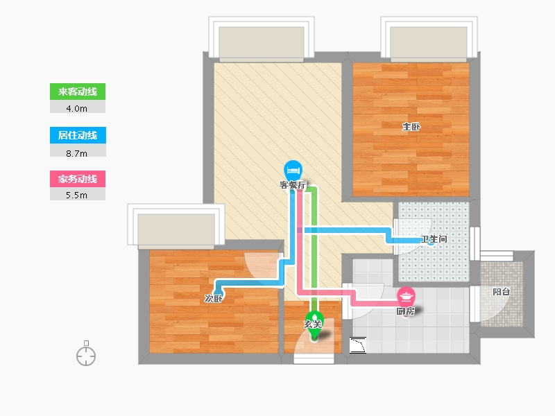 四川省-成都市-首创光和城-43.68-户型库-动静线