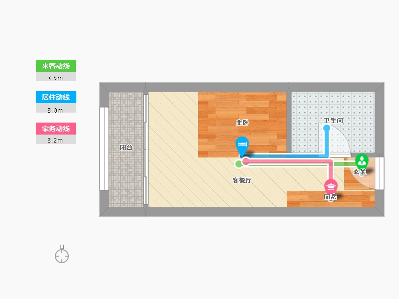 广西壮族自治区-南宁市-世贸广场-20.76-户型库-动静线