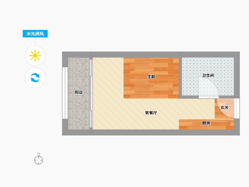 广西壮族自治区-南宁市-世贸广场-20.76-户型库-采光通风