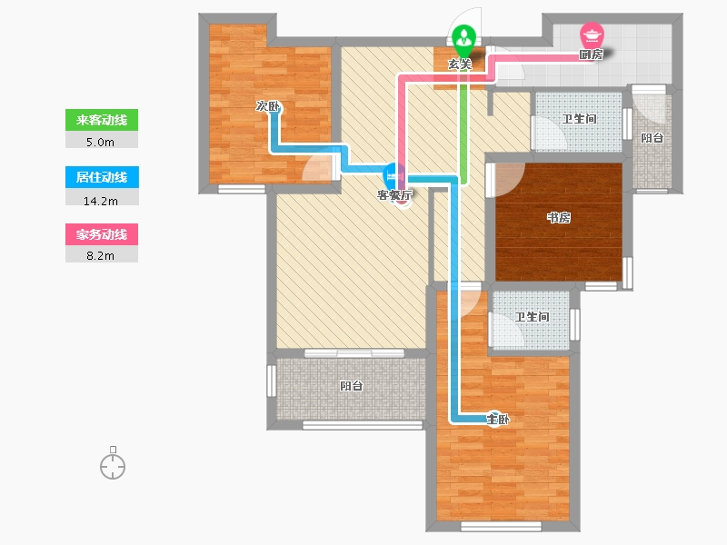 江西省-吉安市-欧洲城-89.80-户型库-动静线