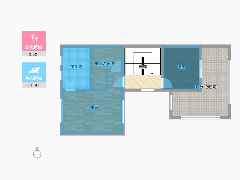 浙江省-湖州市-恒隆府-75.00-户型库-动静分区