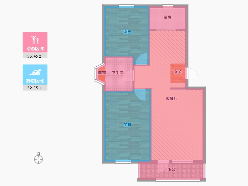 河北省-邯郸市-鸡泽县娇乡一品南区-79.00-户型库-动静分区