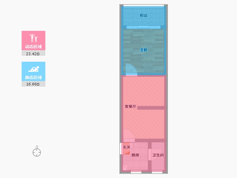 浙江省-杭州市-景芳新五区-33.27-户型库-动静分区