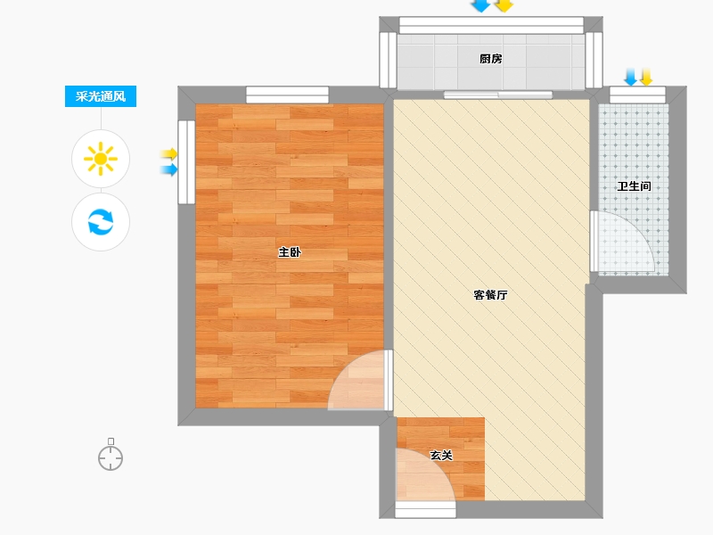 天津-天津市-级升里-31.47-户型库-采光通风