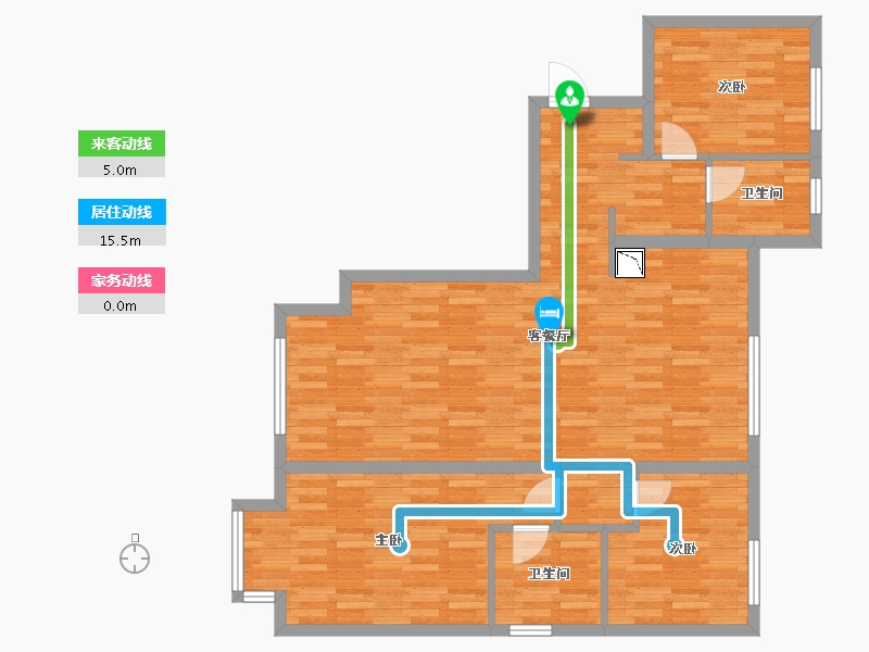 河北省-保定市-未来紫金山-98.45-户型库-动静线