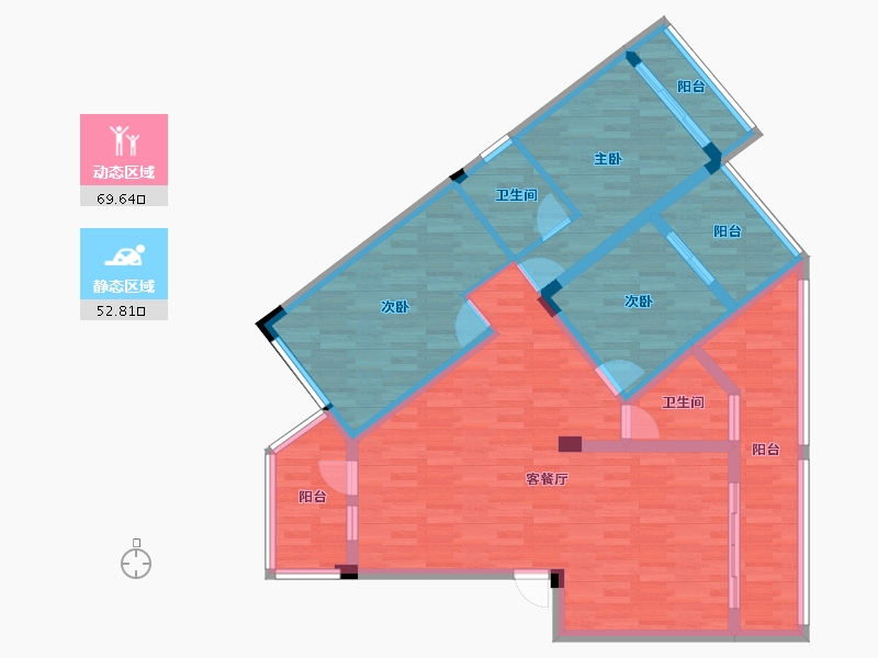 四川省-广安市-幸福居-109.03-户型库-动静分区