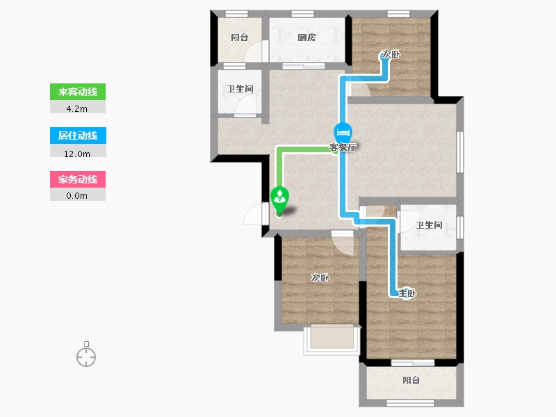 河南省-郑州市-元正康郡-77.77-户型库-动静线