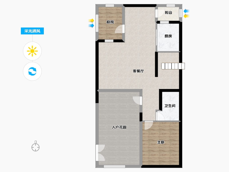 河南省-焦作市-孔雀城-99.84-户型库-采光通风