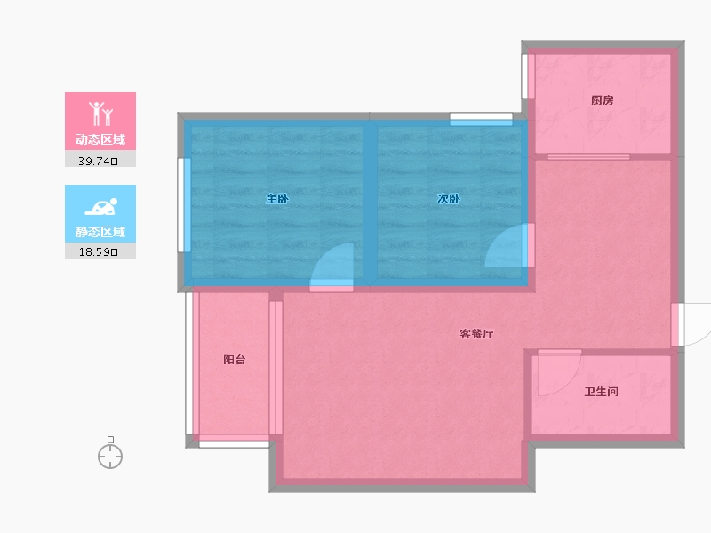 河北省-石家庄市-同祥城-51.64-户型库-动静分区