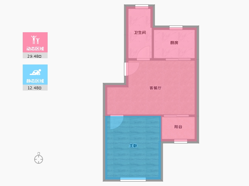 上海-上海市-川杨新苑-37.55-户型库-动静分区