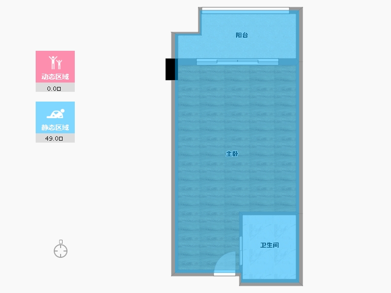 河南省-信阳市-廖城壹号广场-44.99-户型库-动静分区