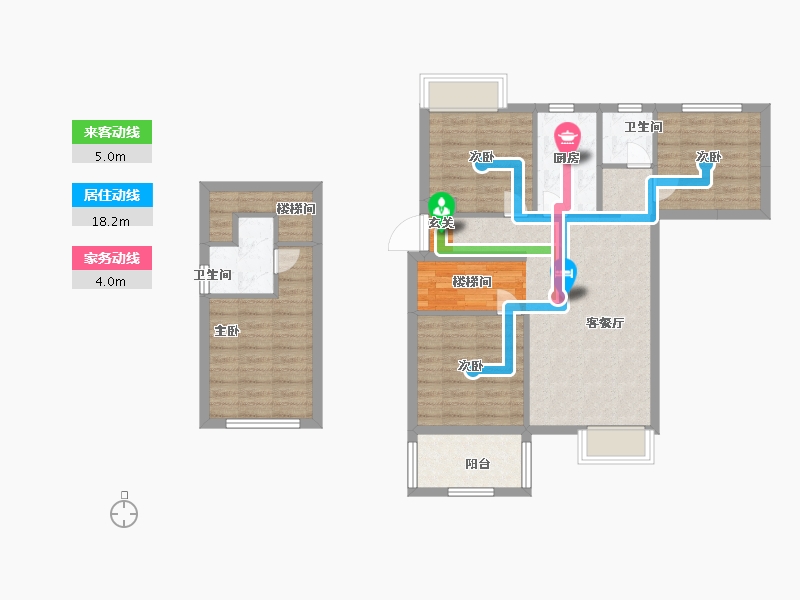 福建省-福州市-正荣・悦澜山-83.99-户型库-动静线