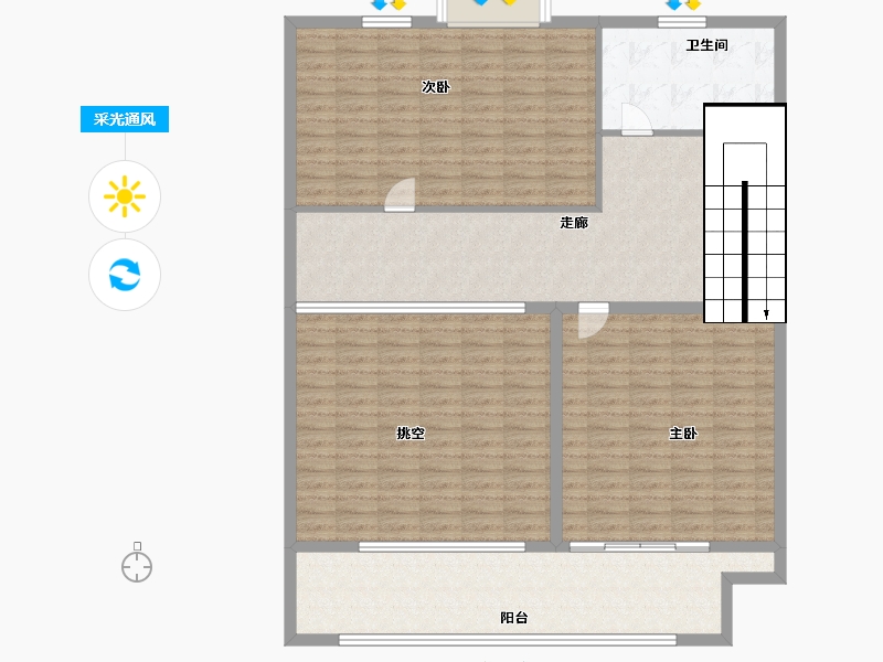 江苏省-苏州市-璞悦雅筑-142.00-户型库-采光通风