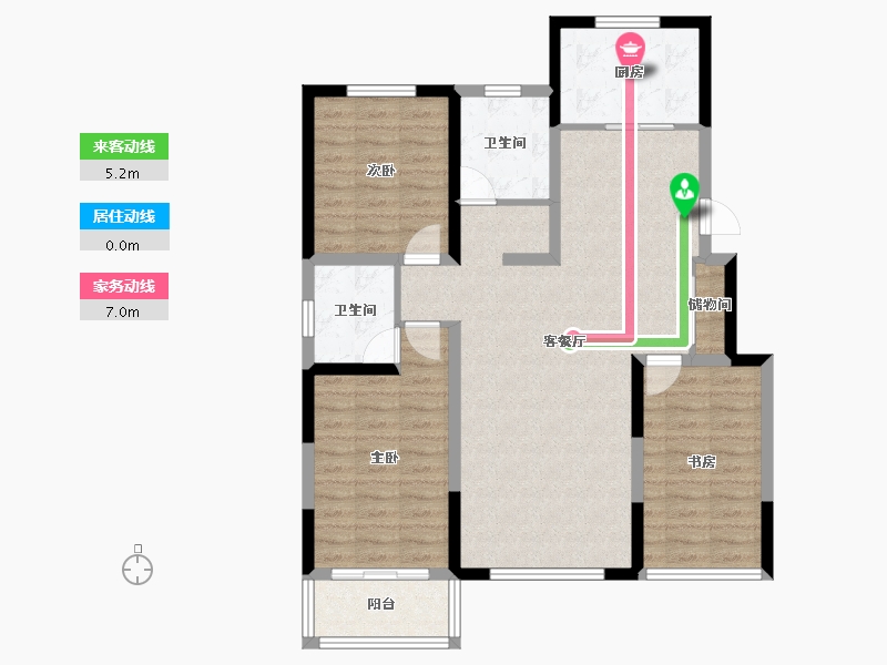 河北省-承德市-新世家小区-97.65-户型库-动静线