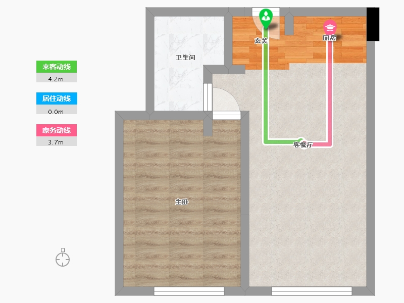 辽宁省-朝阳市-泰禾・北京公馆-49.04-户型库-动静线