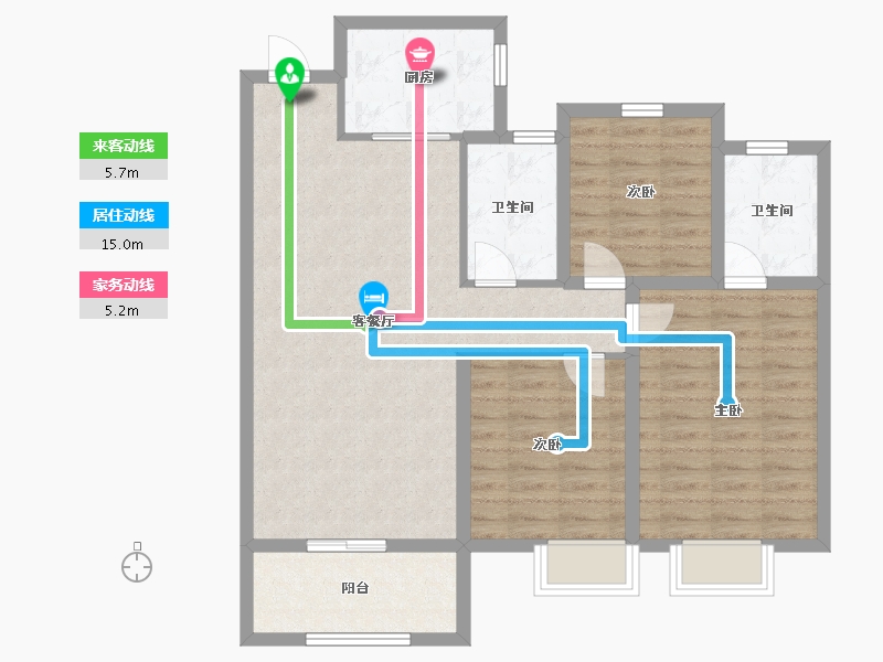 安徽省-亳州市-城投时代花园-92.01-户型库-动静线