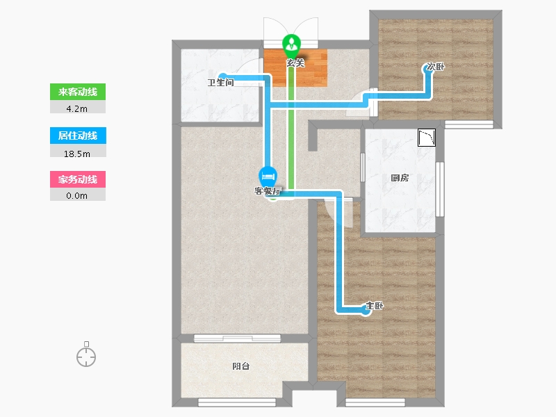 河北省-石家庄市-翰林国际-71.19-户型库-动静线