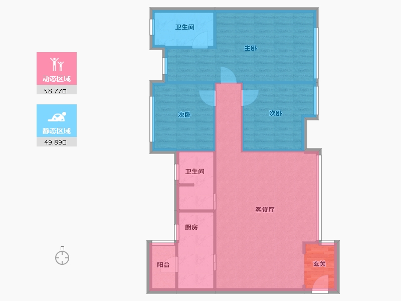 四川省-成都市-保利叶语-99.24-户型库-动静分区