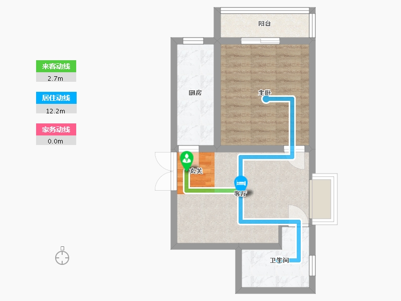 河北省-廊坊市-卓立金领域-45.56-户型库-动静线