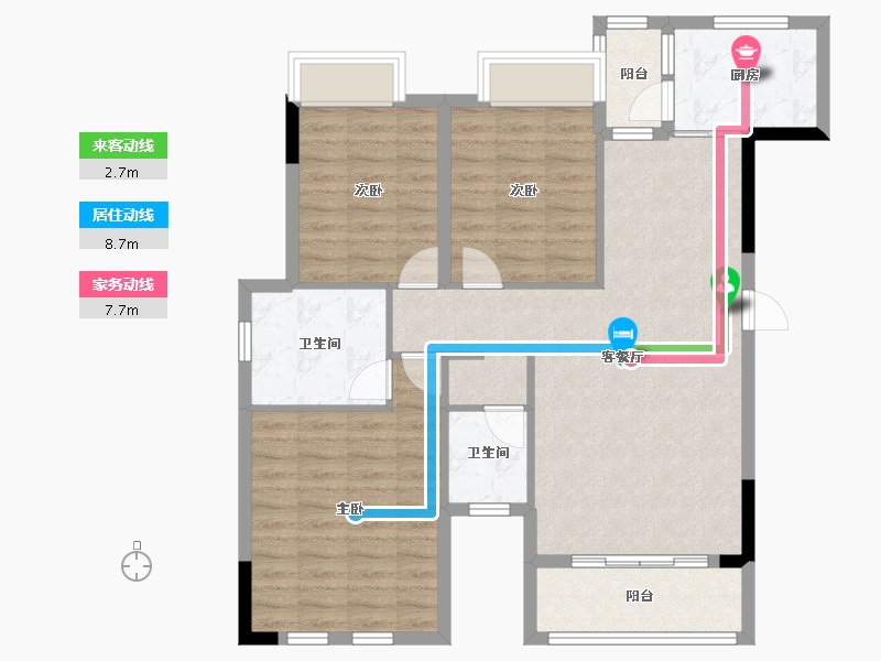 湖北省-孝感市-隍城印象-94.47-户型库-动静线