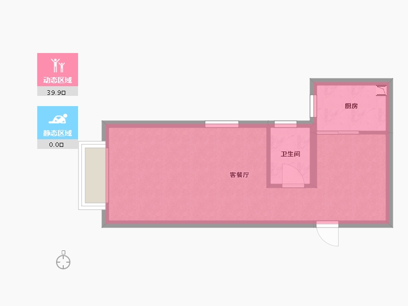 湖南省-怀化市-嘉鸿天街（榆园）-35.43-户型库-动静分区