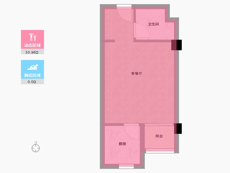 湖南省-衡阳市-万恒樾府-27.33-户型库-动静分区