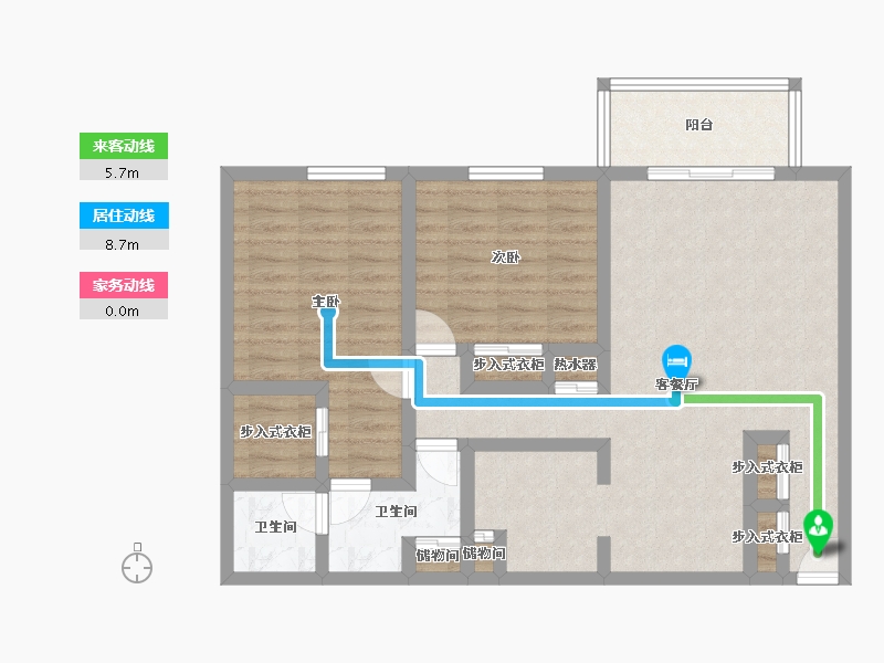 California-Sacramento-Crossing at Wyndham-87.57-户型库-动静线